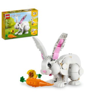 LEGO® Creator 3in1 White Rabbit 31133 Building Toy Set (258 Pieces)