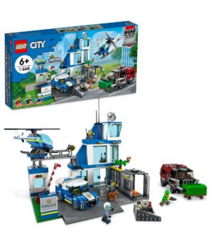 LEGO® City Police Station 60316 Building Kit (668 Pieces)